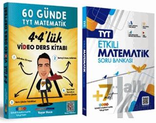 TYT Matematik Soru Bankası ve 60 Günde TYT Matematik Video Ders Kitabı