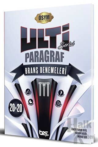 TYT Paragraf ULTİ SERİSİ Denemeleri Bes Yayınları - Halkkitabevi