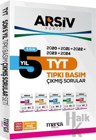 TYT Son 5 Yıl Arşiv Serisi Tıpkı Basım Fasikül Fasikül Çıkmış Sorular 