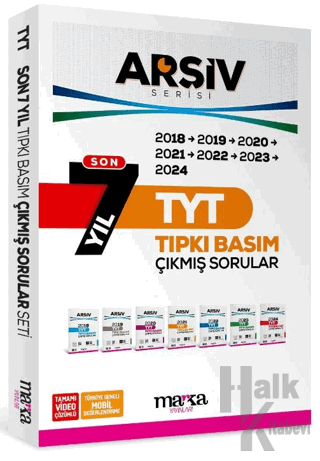 TYT Son 7 Yıl ARŞİV Serisi Tıpkı Basım Fasikül Fasikül Çıkmış Sorular 