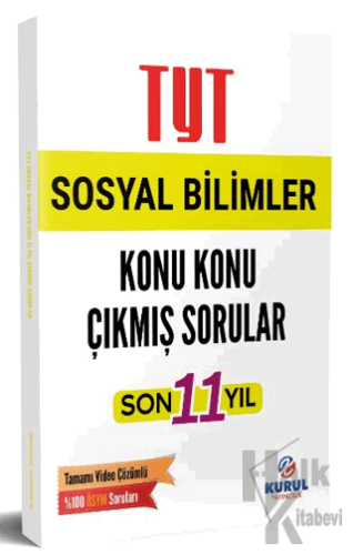 TYT Sosyal Bilimler Son 11 Yıl Konu Konu Çıkmış Sorular ve Video Çözüm