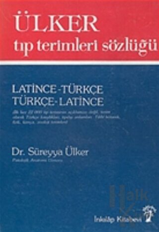 Ülker Tıp Terimleri Sözlüğü Latince-Türkçe / Türkçe-Latince