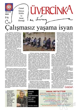 Üvercinka Dergisi Sayı: 50 Aralık 2018 - Halkkitabevi