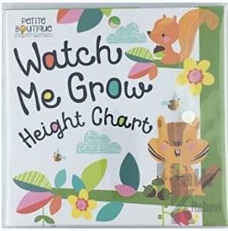 Watch Me Grow Height Chart (Ciltli)