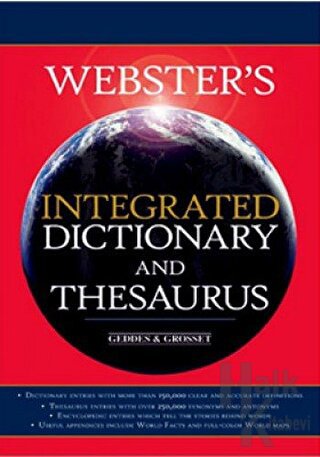 Webster’s Integrated Dictionary and Thesaurus (Ciltli)