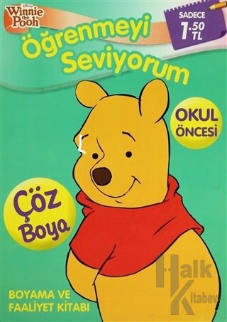 Winnie the Pooh - Öğrenmeyi Seviyorum - Halkkitabevi