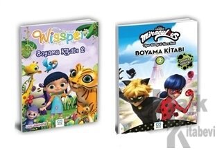 Wissperr and Miraculous Boyama Kitabı 2 Kalem Hediyeli