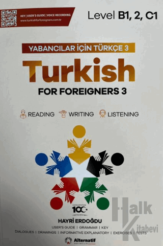 Yabancılar İçin Türkçe 3 - Türkish For Foreigners 3 - Halkkitabevi