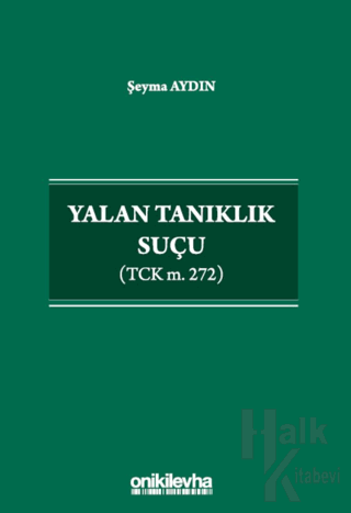 Yalan Tanıklık Suçu - Halkkitabevi