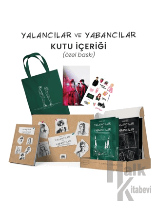 Yalancılar ve Yabancılar Serisi İki Kitaplık Hediyeli Set (Özel Baskı) (Ciltli)