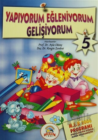 Yapıyorum Eğleniyorum Gelişiyorum 5 (5-6 Yaş) - Halkkitabevi