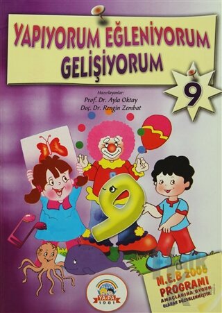 Yapıyorum Eğleniyorum Gelişiyorum 9 (5-6 Yaş) - Halkkitabevi