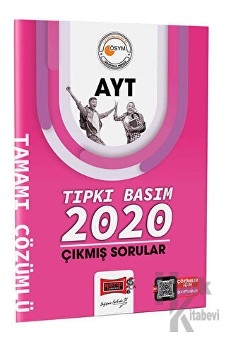 Yargı Yayınları 2023 AYT Tıpkı Basım 2020 Çıkmış Sorular