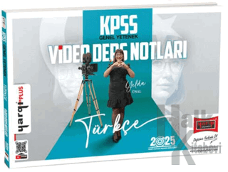 Yargı Yayınları 2025 KPSS Genel Yetenek Türkçe Video Ders Notları - Ha