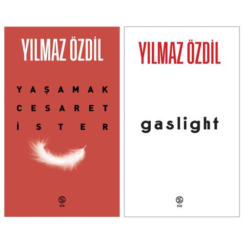 Yaşamak Cesaret İster ve Gaslight Yılmaz Özdil İki Kitap Bir Arada