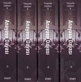 Yassıada Zabıtları 5 Anayasa Davası (4 Kitap Takım)