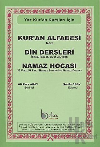 Yaz Kur’an Kursları İçin Kur’an Alfabesi - Din Dersleri - Namaz Hocası