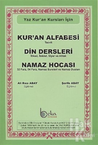 Yaz Kur'an Kursları İçin Kur'an Alfabesi - Din Dersleri - Namaz Hocası