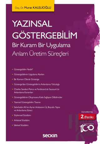 Yazınsal Göstergebilim Bir Kuram Bir Uygulama - Halkkitabevi