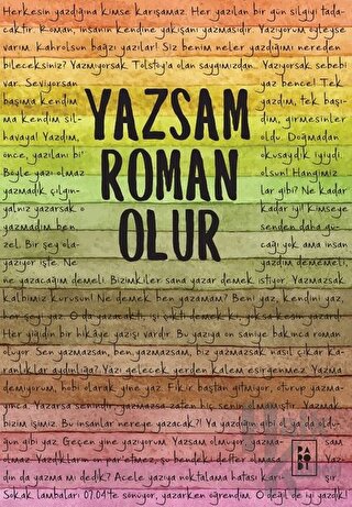 Yazsam Roman Olur - Halkkitabevi