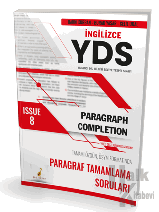 YDS İngilizce Paragraph Completion Issue 8 - Halkkitabevi