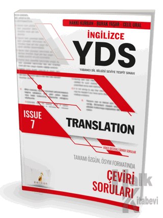 YDS İngilizce Translation Issue 7 - Halkkitabevi