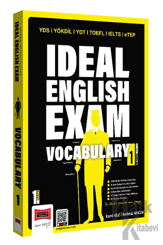 YDS YÖKDİL YDT TOEFL IELTS eTep Ideal English Exam Vocabulary 1 (Orta Düzey)