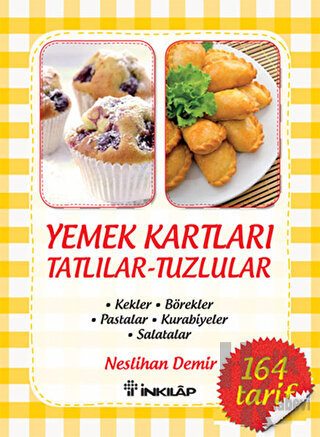 Yemek Kartları - Tatlılar Tuzlular - Halkkitabevi