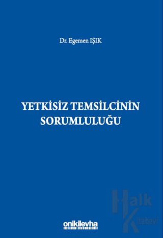 Yetkisiz Temsilcinin Sorumluluğu (Ciltli) - Halkkitabevi