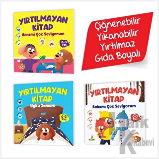 Yırtılmayan Kitap Serisi - Ceviz (Çiğnenebilir, Yıkanabilir, Yırtılmaz, Gıda Boyalı)