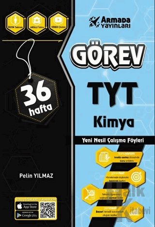 YKS TYT Kimya Yeni Nesil Çalışma Föyleri (36 Hafta)