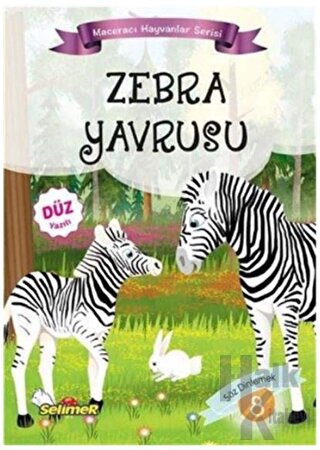 Zebra Yavrusu - Maceracı Hayvanlar Serisi