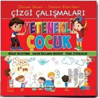 Zihinsel Beceri Gelişim Etkinlikleri Çizgi Çalışmaları Yetenekli Çocuk